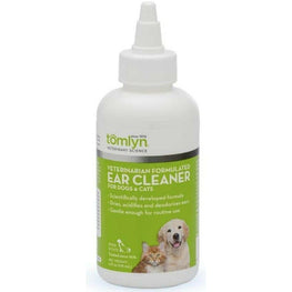 Tomlyn Dog 4 oz Tomlyn Veterinatrian Formulated Ear Cleaner for Dogs and Cats