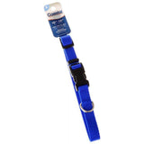 Tuff Collar Dog S - 10"-14" Long x 5/8" Wide Tuff Collar Nylon Adjustable - Blue