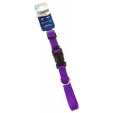Tuff Collar Dog S - 10"-14" Long x 5/8" Wide Tuff Collar Nylon Adjustable Collar - Purple