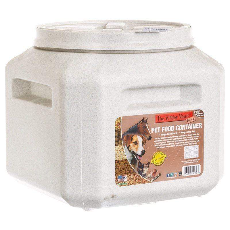Gamma2 Dog Holds 30-35 lbs - 13"L x 14"W x 14"H Vittles Vault Airtight Square Pet Food Container