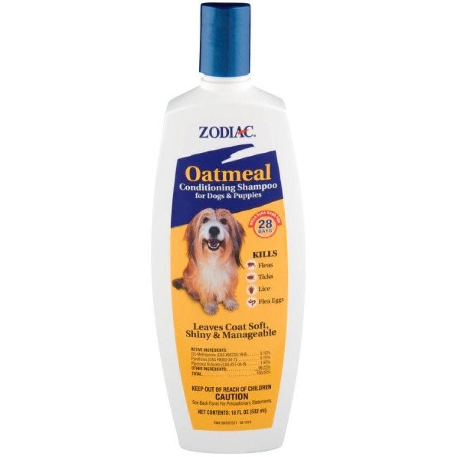 Zodiac Dog 18 oz Zodiac Oatmeal Conditioning Shampoo for Dogs & Puppies