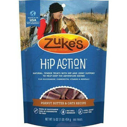 Zukes Dog Zukes Hip Action Dog Treats - Peanut Butter & Oats Recipe