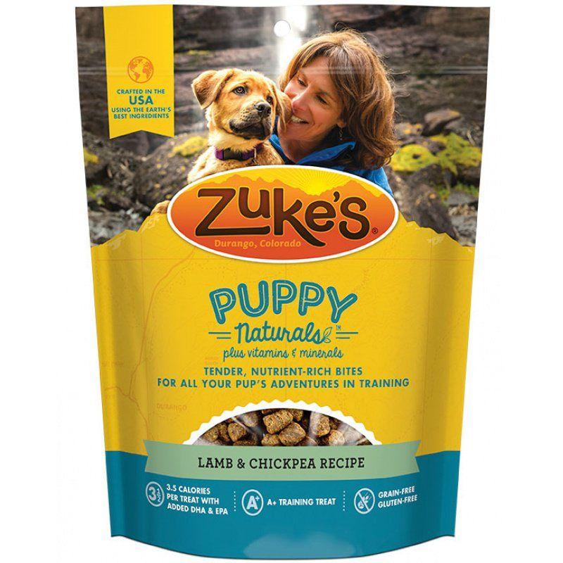 Zukes Dog 5 oz Zukes Puppy Naturals Dog Treats - Lamb & Chickpea Recipe