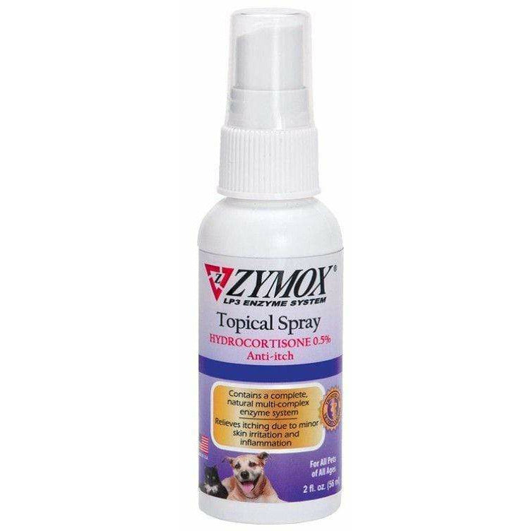 Zymox Dog 2 oz Zymox Topical Spray with Hydrocortisone for Dogs and Cats