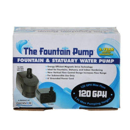 Danner Pond SP-120 (120 GPH) with 6' Cord Danner Fountain Pump Magnetic Drive Submersible Pump