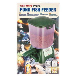 Fish Mate Pond Programable Holds Up To 6.5 lbs of food Fish Mate Pond Fish Feeder P7000