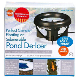 K&H Pet Products Pond 250 Watts - For Ponds up to 1,000 Gallons K & H Perfect Climate Delux De-Icer