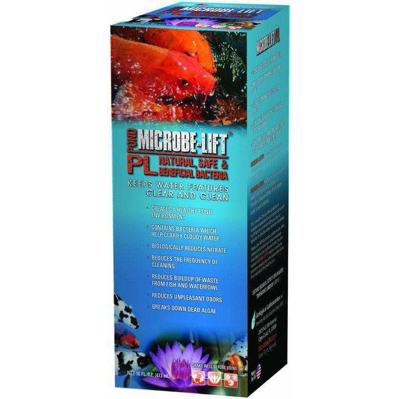 Microbe-Lift Pond 16 oz (Treats up to 10000 Gallons) Microbe Lift PL Beneficial Bacteria for Ponds