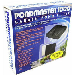 Pondmaster Pond 700 GPH - Up to 1,000 Gallons Pondmaster 1000 Garden Pond Filter Only