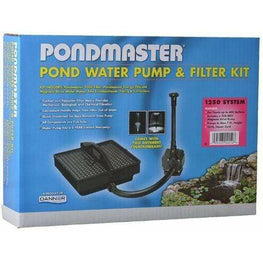 Pondmaster Pond Model 1250 - 250 GPH (Up to 600 Gallons) Pondmaster Garden Pond Filter System Kit