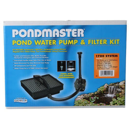 Pondmaster Pond Model 1700 - 700 GPH (Up to 1,400 Gallons) Pondmaster Garden Pond Filter System Kit