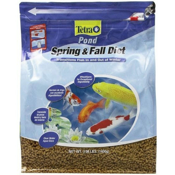 Tetra Pond Pond 3 lbs Tetra Pond Spring & Fall Diet Fish Food