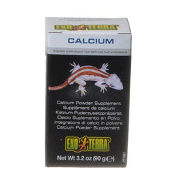 Exo-Terra Reptile 3.2 oz (90 g) Exo-Terra Calcium Powder Supplement for Reptiles & Amphibians