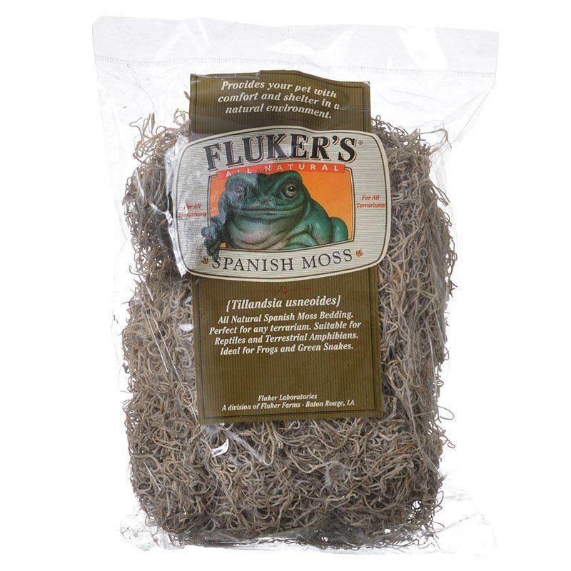 Flukers Reptile Large (8 Dry Quarts) Flukers All Natural Spanish Moss Bedding