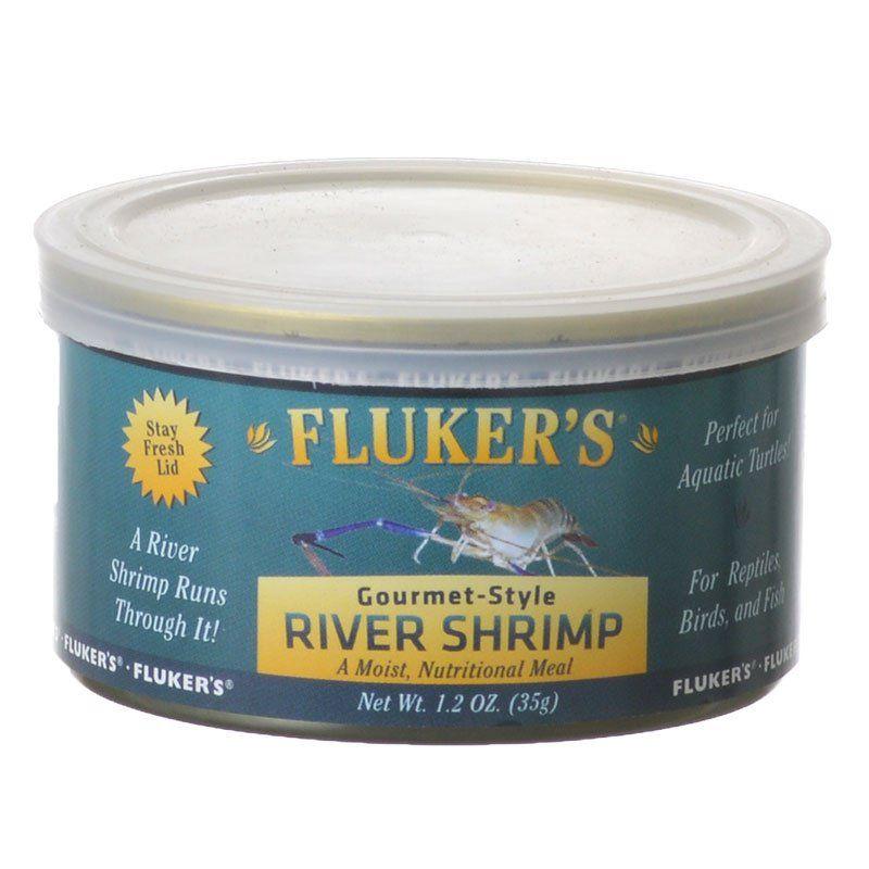 Flukers Reptile 1.2 oz Flukers Gourmet Style Canned River Shrimp