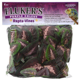 Flukers Reptile 6' Long Flukers Purple Coleus Repta-Vines