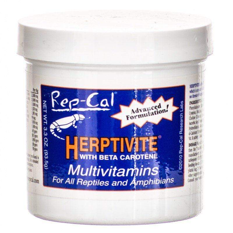 Rep-Cal Reptile 3.3 oz Rep Cal Herptivite with Beta Carotene Multivitamins