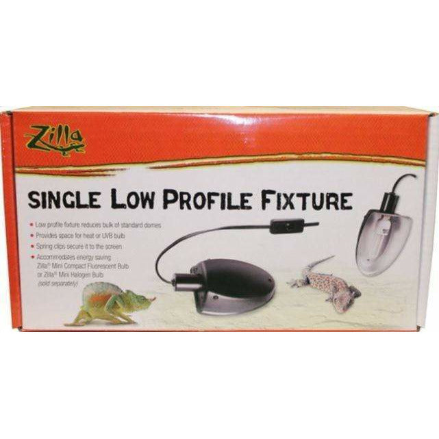 Zilla Reptile 1 count Zilla Single Low Profile Fixture