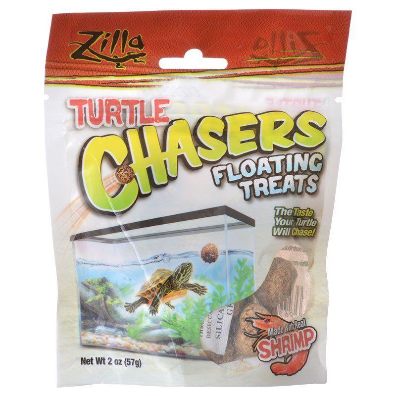 Zilla Reptile 2 oz Zilla Turtle Chasers Floating Treats - Shrimp