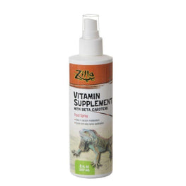 Zilla Reptile 8 fl. oz (236 ml) Zilla Vitamin Supplement with Beta Carotene