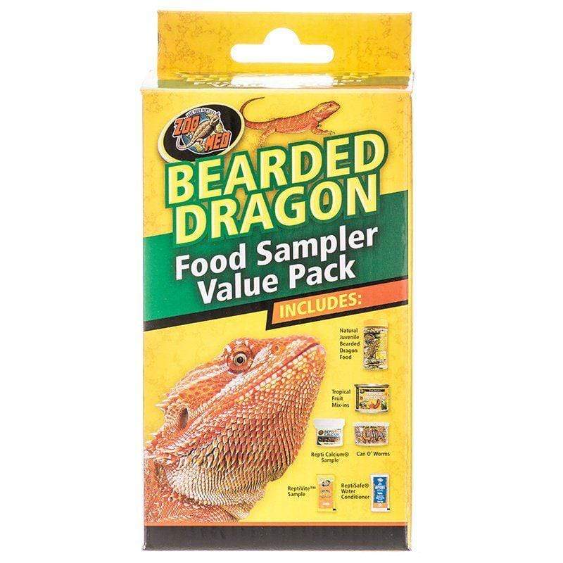Zoo Med Reptile Sampler Value Pack Zoo Med Bearded Dragon Foods Sampler Value Pack