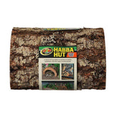 Zoo Med Reptile Zoo Med Habba Hut Natural Half Log with Bark Shelter