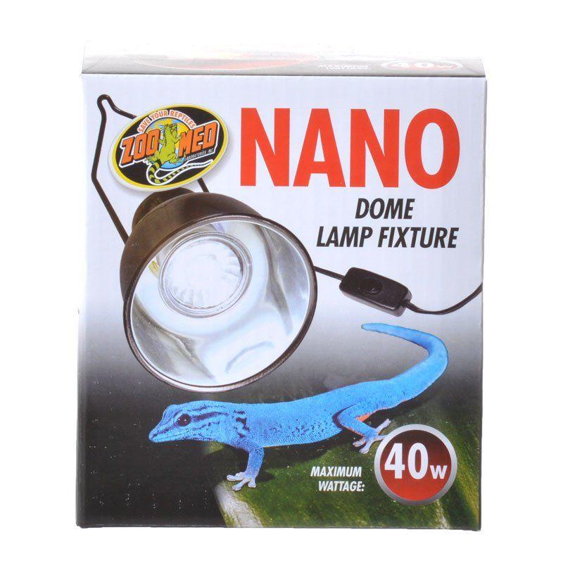 Zoo Med Reptile 40 Watt - (4" Diameter) Zoo Med Nano Dome Lamp Fixture
