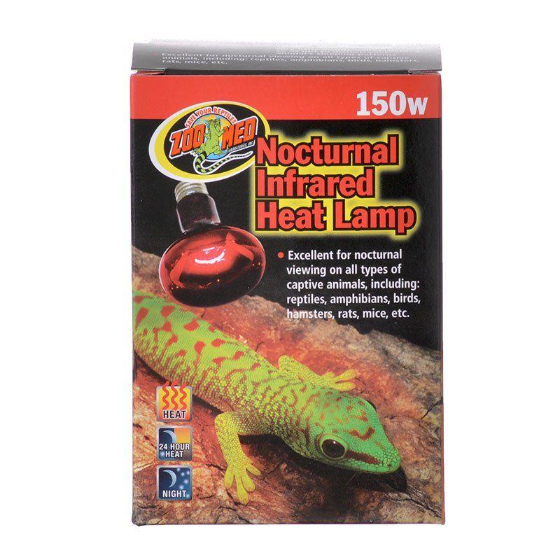 Zoo Med Reptile 150 Watts Zoo Med Nocturnal Infrared Heat Lamp
