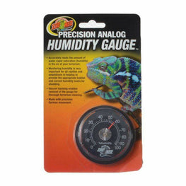 Zoo Med Reptile Analog Reptile Humidity Gauge Zoo Med Precision Analog Reptile Humidity Gauge