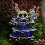 Zoo Med Reptile Zoo Med Repti Rapids LED Skull Waterfall