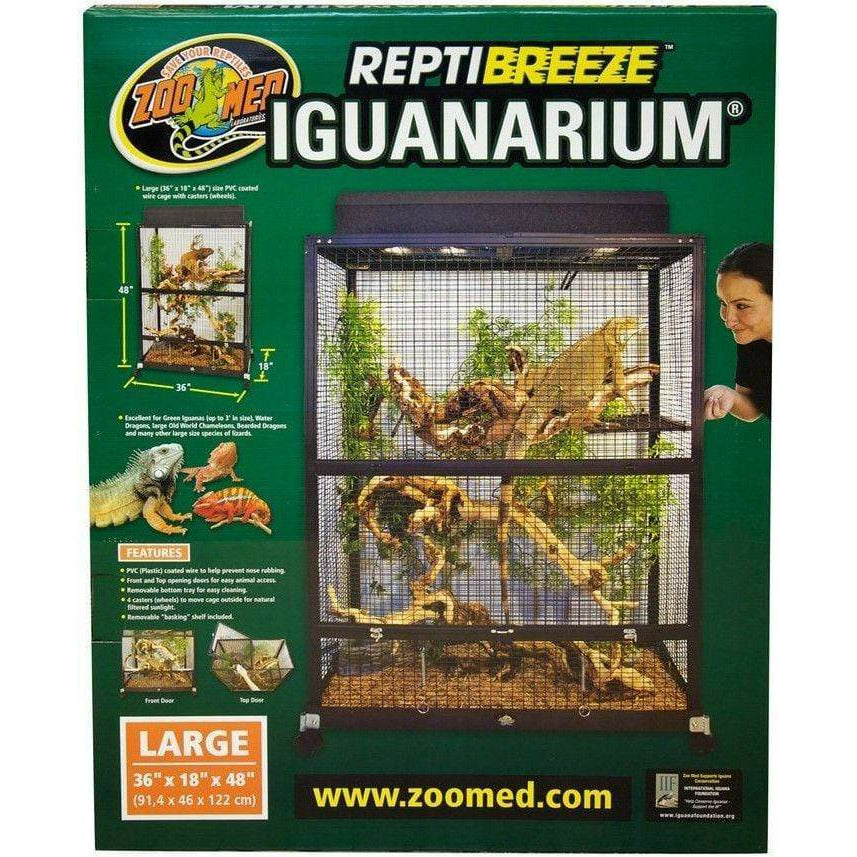 Zoo Med Reptile Large - 36"L x 18"W x 48"H Zoo Med ReptiBreeze IguanArium Habitat