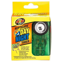 Zoo Med Reptile Timer with 2 Sockets Zoo Med ReptiCare Day & Night Timer