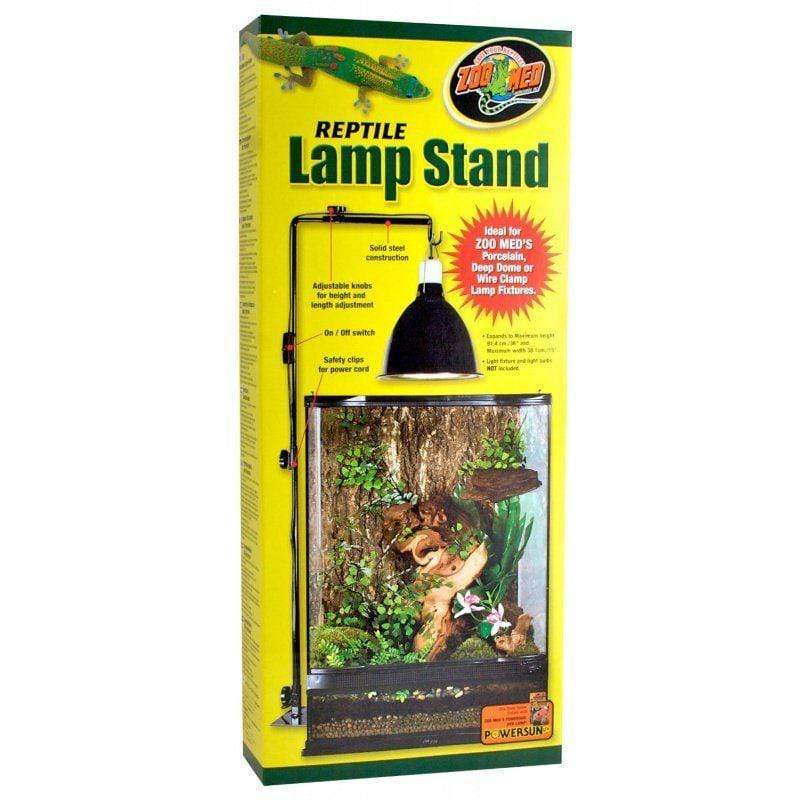 Zoo Med Reptile 36" Max Height  - 15" Max Horizontal Arm Length Zoo Med Reptile Lamp Stand