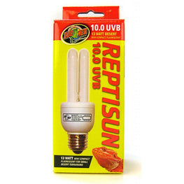 Zoo Med Reptile Zoo Med ReptiSun 10.0 UVB Mini Compact Flourescent Replacement Bulb