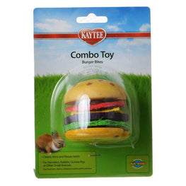 Kaytee Small Pet 1 Pack Kaytee Combo Toy - Burger Bites