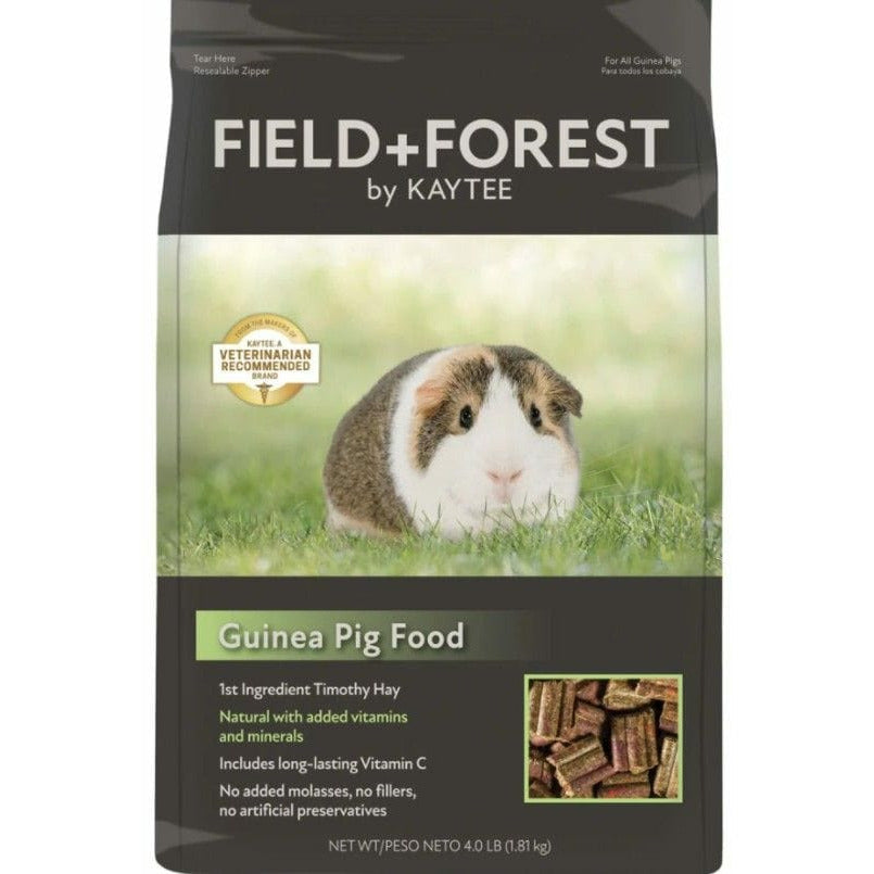 Kaytee Small Pet 4 lbs Kaytee Field and Forest Premium Guinea Pig Food