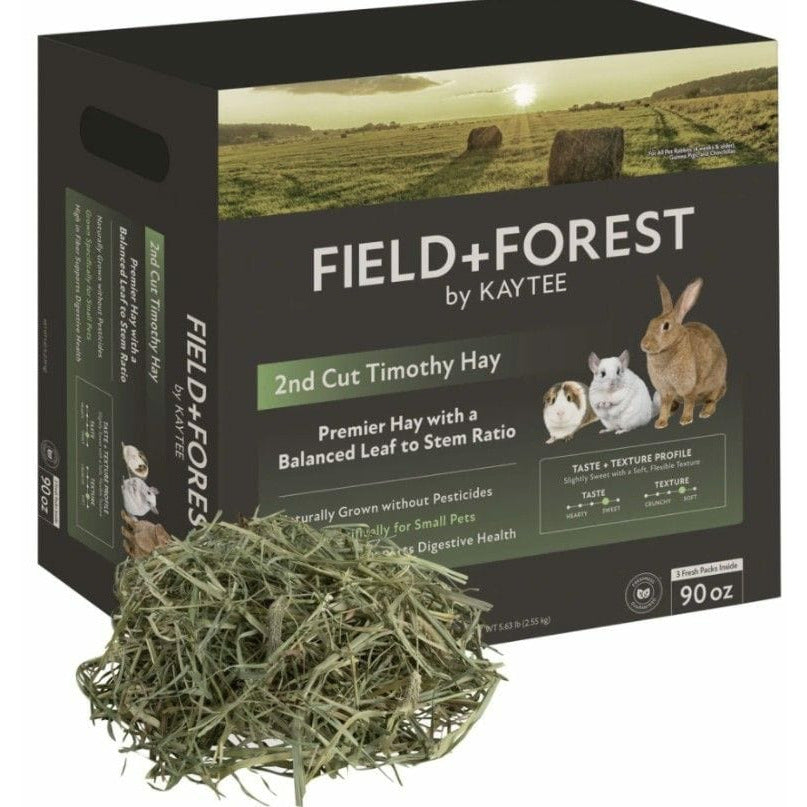 Kaytee Small Pet 90 oz Kaytee Field and Forest Second Cut Timothy Hay