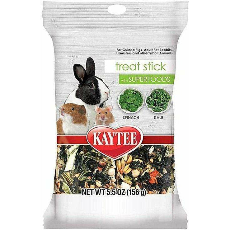 Kaytee Small Pet 5.5 oz Kaytee Superfoods Small Animal Treat Stick - Spinach & Kale