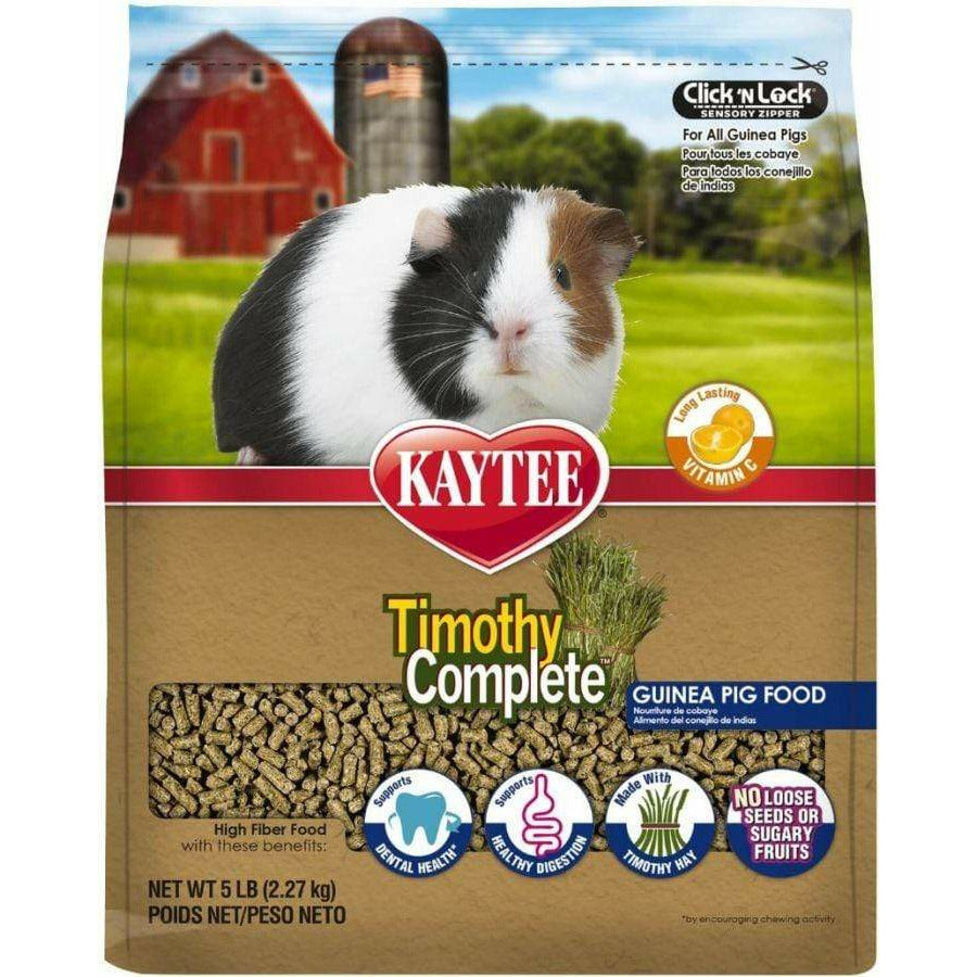 Kaytee Small Pet 5 lbs Kaytee Timothy Complete Guinea Pig Food