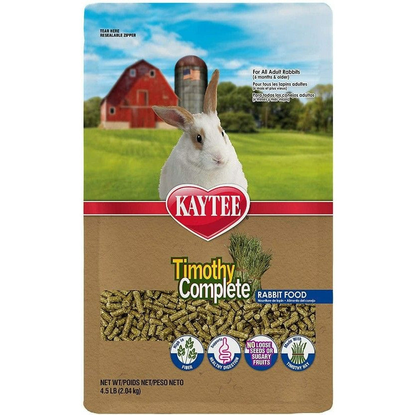 Kaytee Small Pet 4.5 lbs Kaytee Timothy Complete Rabbit Food
