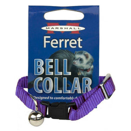 Marshall Small Pet 1 Count Marshall Ferret Bell Collar - Purple