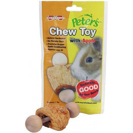 Marshall Small Pet 1 count Marshall Peter's Chew Toy with Apple