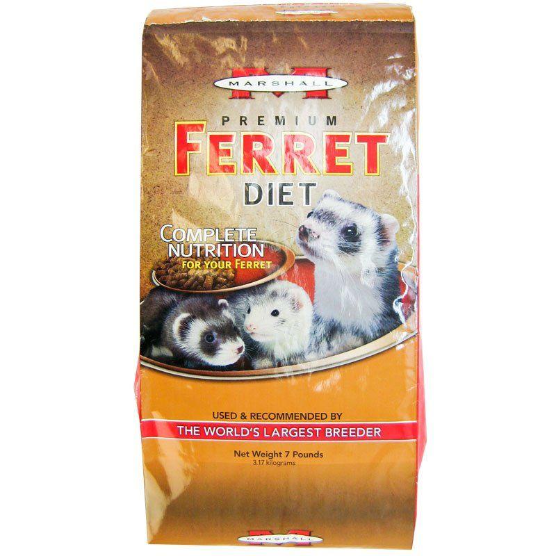 Marshall Small Pet 7 lbs Marshall Premium Ferret Diet Bag