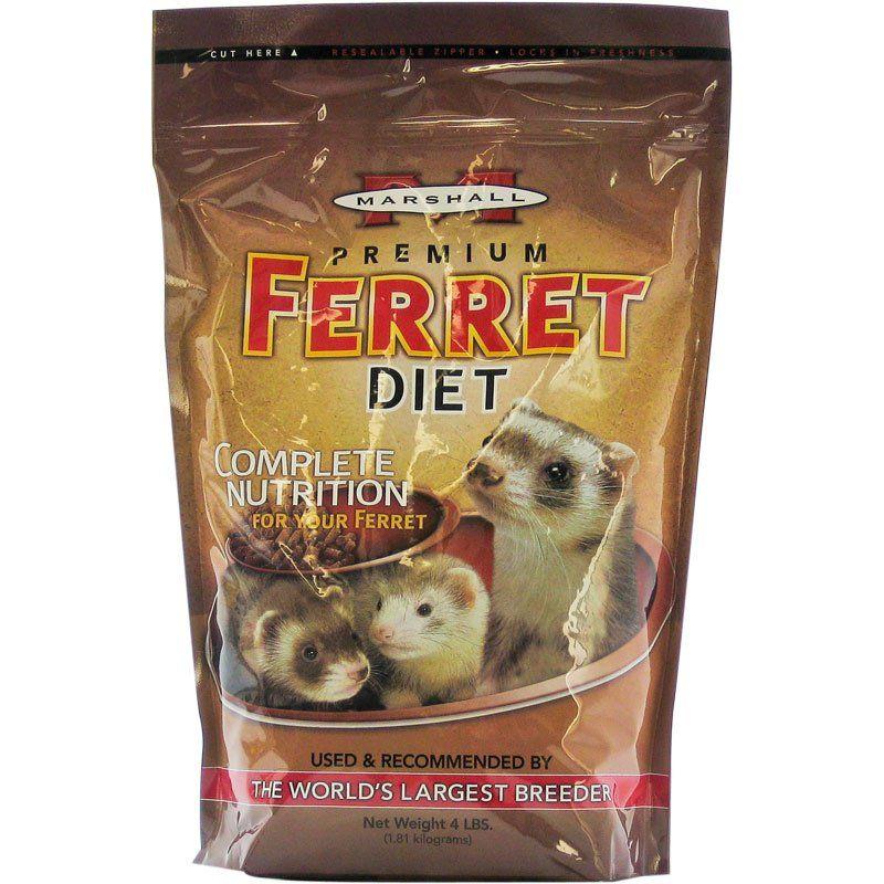 Marshall Small Pet 4 lbs Marshall Premium Ferret Diet Bag