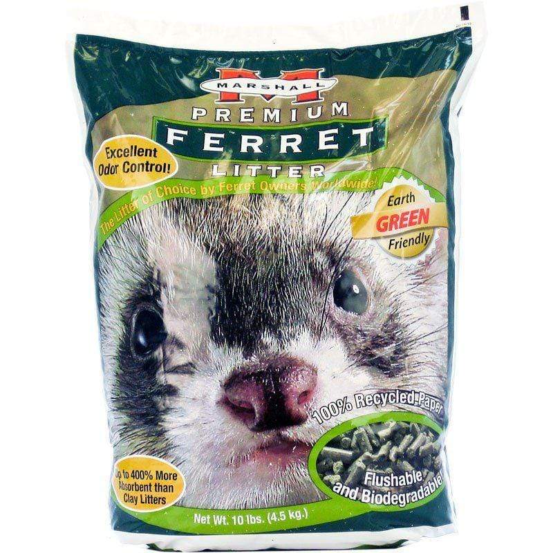Marshall Small Pet 10 lbs Marshall Premium Ferret Litter Bag