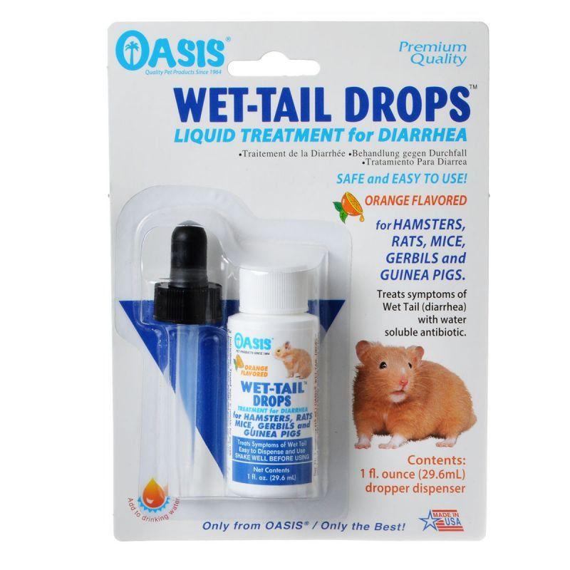 Oasis Small Pet 1 oz Oasis Small Animal Wet Tail Drops - Diarrhea Treatment