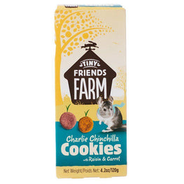 Supreme Pet Foods Small Pet 4.2 oz Tiny Friends Farm Charlie Chinchilla Cookies with Raisin & Carrot