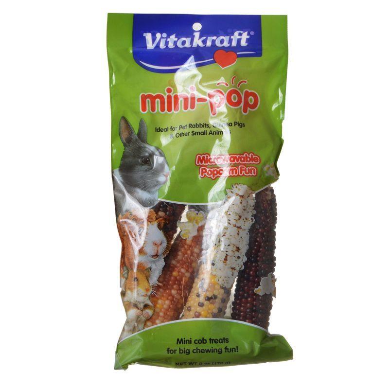 Vitakraft Small Pet 6 oz VitaKraft Mini-Pop Small Animal Popcorn Treat