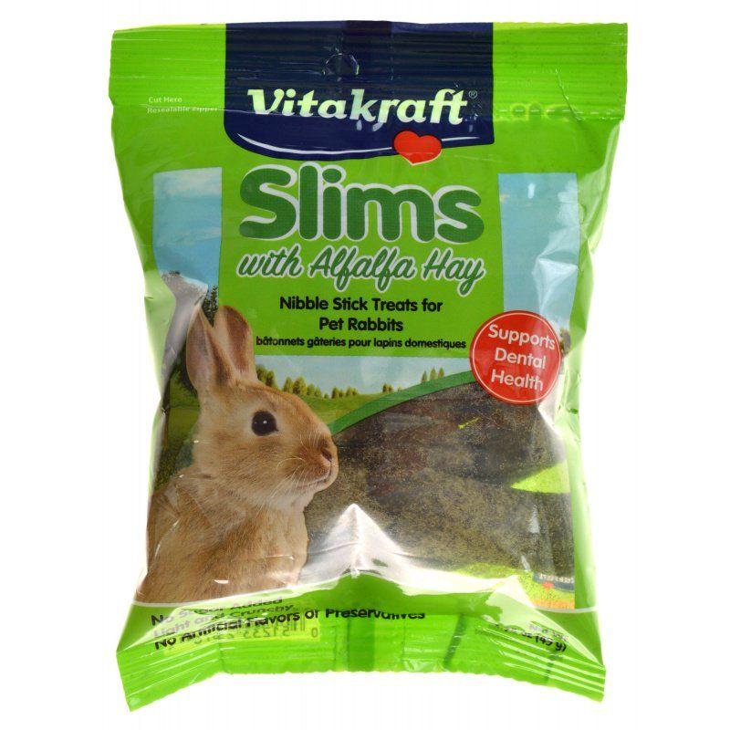 Vitakraft Small Pet 1.76 oz VitaKraft Slims with Alfalfa for Rabbits