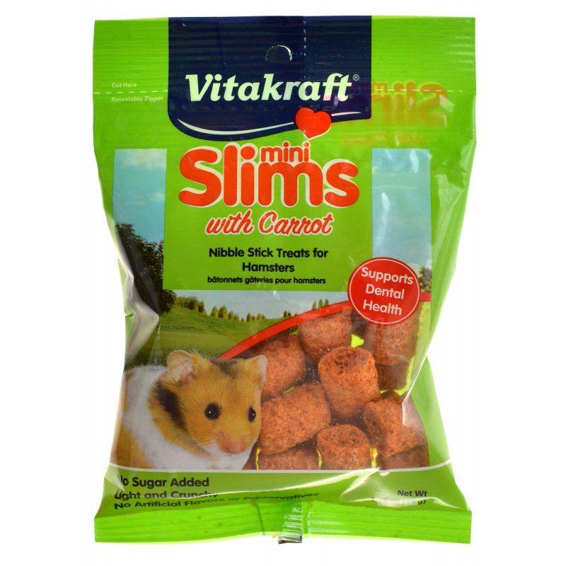 Vitakraft Small Pet 1.76 oz VitaKraft Slims with Carrot for Hamsters